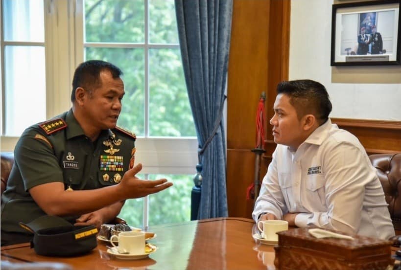 Seskab Bertemu Wakil Panglima TNI, Bahas MBG hingga Kampung Nelayan