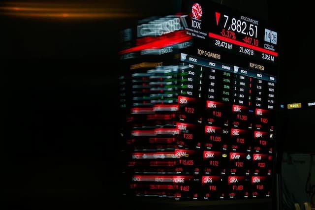 IHSG Sesi I Melemah, Saham BREN-DSSA Tertekan dan BDMN Sentuh ARA