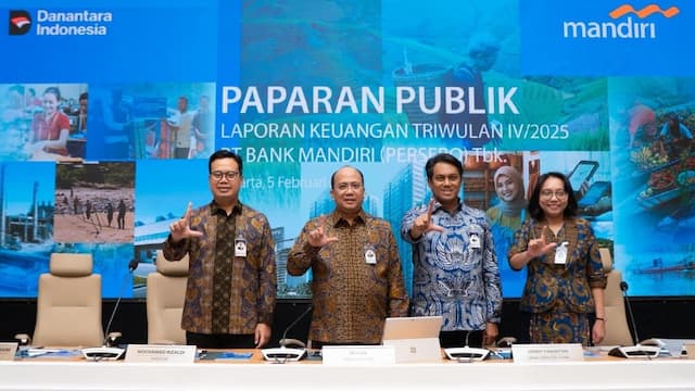 Fundamental Bank Mandiri (BMRI) Solid di 2025, Perkuat Fungsi Intermediasi