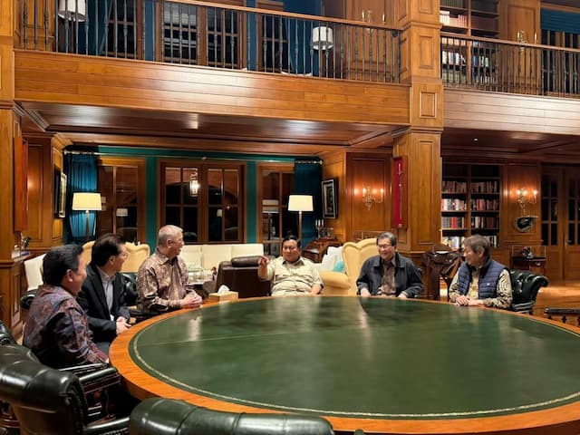 Prabowo Tekankan Pentingnya Indonesia Incorporated saat Bertemu Lima Pengusaha Besar