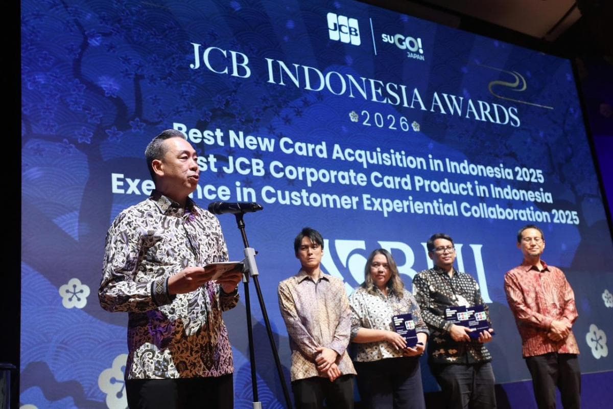 BNI (BBNI) Raih Tiga Penghargaan di JCB Indonesia Awards 2026