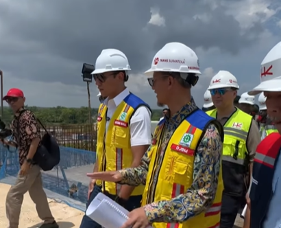 Menko AHY Targetkan Jembatan Tol Musi V Dapat Beroperasi Sebelum Mudik 2026