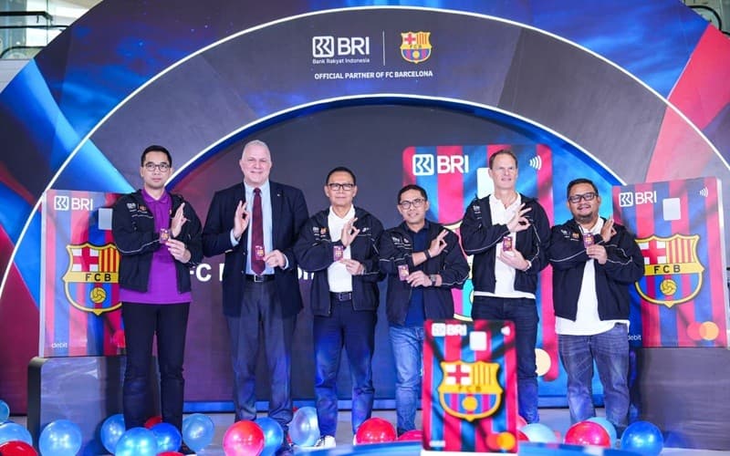 BRI Resmi Luncurkan Kartu Debit Edisi FC Barcelona, Jangkau Basis Culers di Indonesia