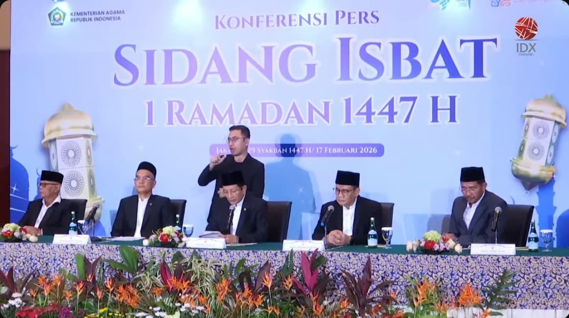 Pemerintah Tetapkan 1 Ramadan 1447 H Jatuh pada Kamis 19 Februari 2026
