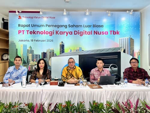 Gelar RUPSLB, Teknologi Karya (TRON) Siap Ekspansi ke Bisnis Kendaraan Listrik