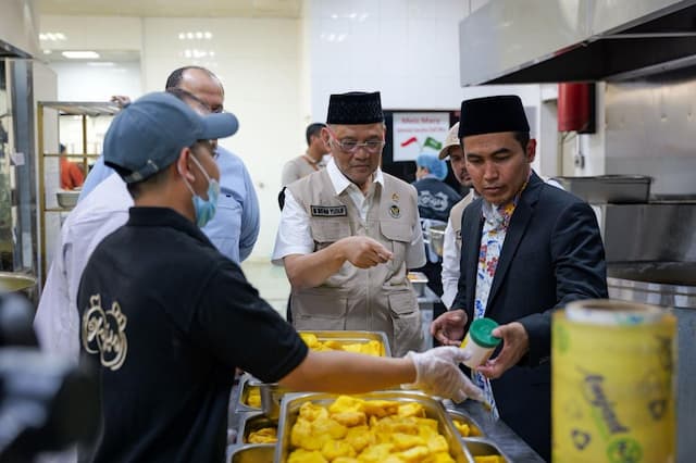 Menhaj Tinjau Kesiapan Dapur di Madinah, Pastikan Cita Rasa Nusantara untuk Jamaah Indonesia