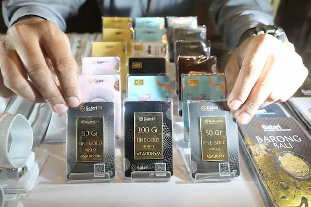 Harga Emas Galeri24 dan UBS Stabil di Awal Pekan, Antam (ANTM) Naik