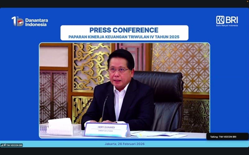BRI (BBRI) Salurkan KUR Rp178,8 Triliun Sepanjang 2025