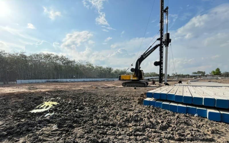 Waskita Precast (WSBP) Suplai Beton untuk Sekolah Rakyat di Sumsel