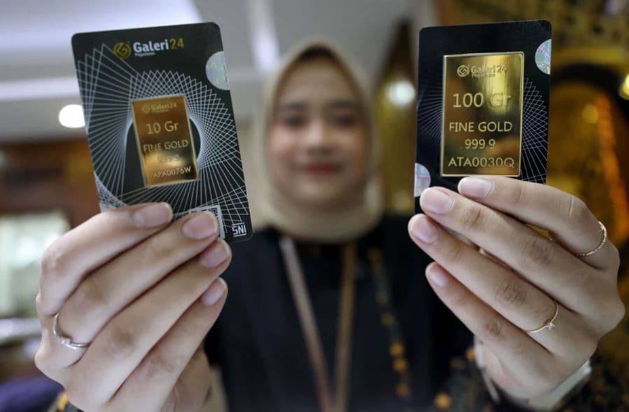Harga Emas Pegadaian Melonjak Rp38 Ribu per Gram di Tengah Konflik AS-Israel vs Iran
