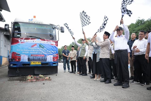 Indonesia Ekspor Perdana 2.280 Ton Beras ke Arab Saudi