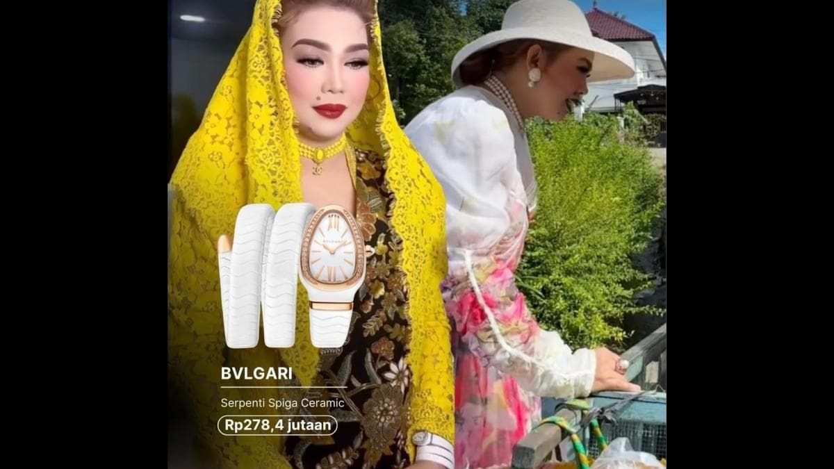 Istri Gubernur Kaltim Punya Jam Tangan Mirip yang Dipakai Lisa Blackpink, Harganya Fantastis
