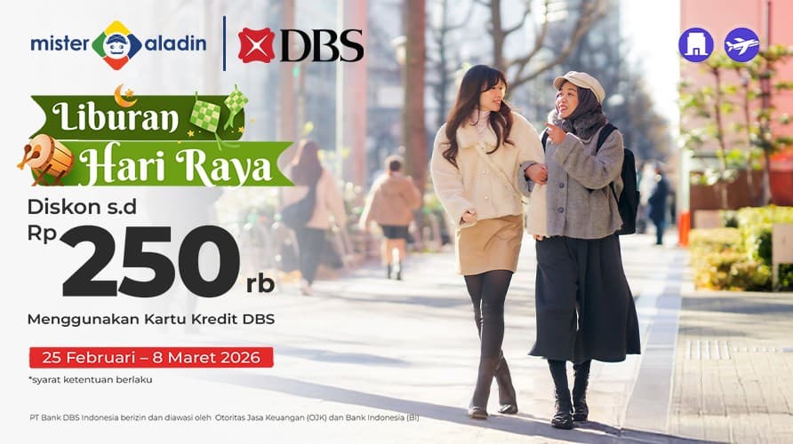 Nikmati Momen Libur Lebaran Lebih Tenang: Diskon s.d Rp250.000