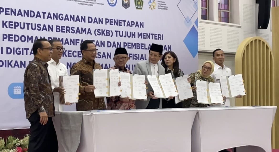 Indonesia Akhirnya Punya Pedoman Resmi Pembelajaran AI, SKB-nya Diteken Tujuh Menteri