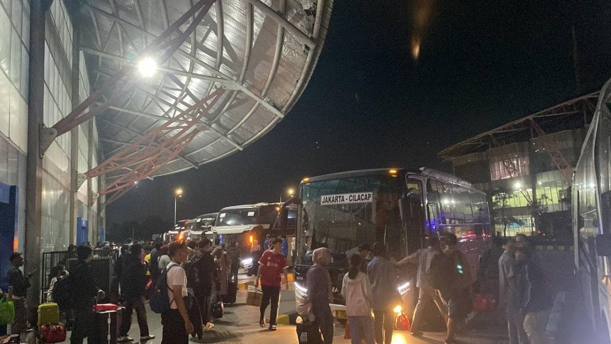 Tiga Ribu Penumpang Mudik Lewat Terminal Terpadu Pulogebang