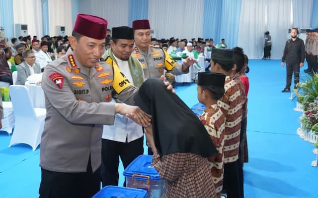 Safari Ramadan di Polda Riau, Kapolri: Tingkatkan Silaturahmi hingga Jaga Persatuan