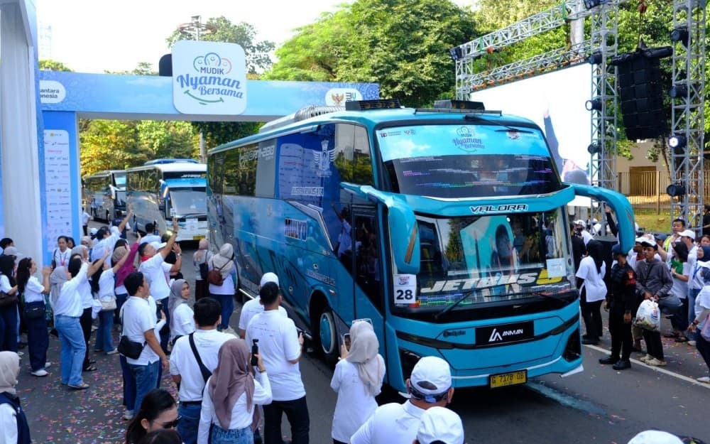 Jelang Lebaran, Peruri Berangkatkan 500 Pemudik di Program Mudik Nyaman Bersama BUMN