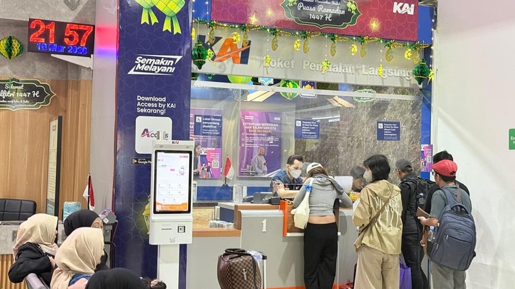 Mudik Lebaran 2026, 430 Ribu Tiket Kereta Api Jarak Jauh Masih Tersedia