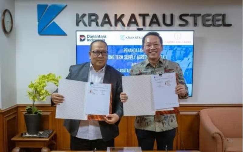 Krakatau Steel (KRAS) Teken Kontrak dengan Kerismas Group, Siap Pasok Baja CRC dan HRPO