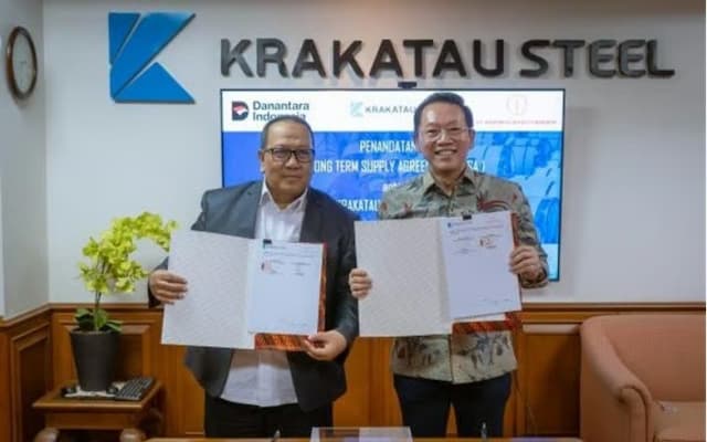 Krakatau Steel (KRAS) Teken Kontrak dengan Kerismas Group, Siap Pasok Baja CRC dan HRPO