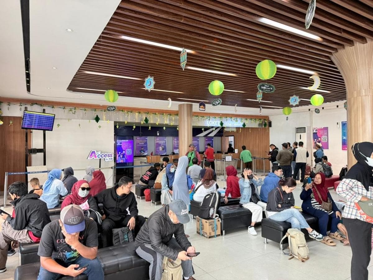 Penjualan Tiket Kereta Mudik Lebaran 2026 Tembus 3,5 Juta