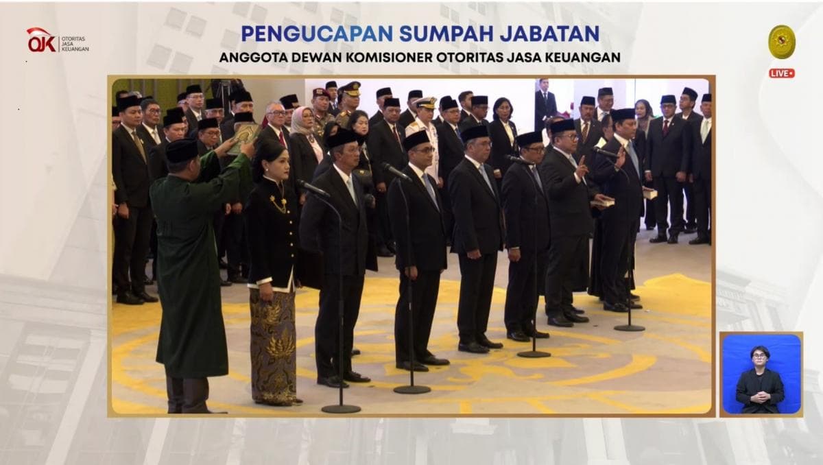 Friderica Widyasari Dewi dan Empat Anggota DK Resmi Pimpin OJK 2026-2031