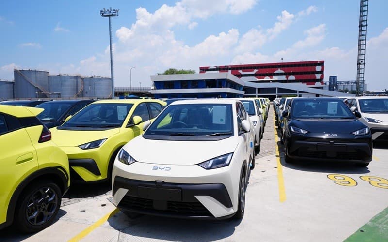 Ekspor BYD Melonjak 65 Persen Berkat Perang Iran