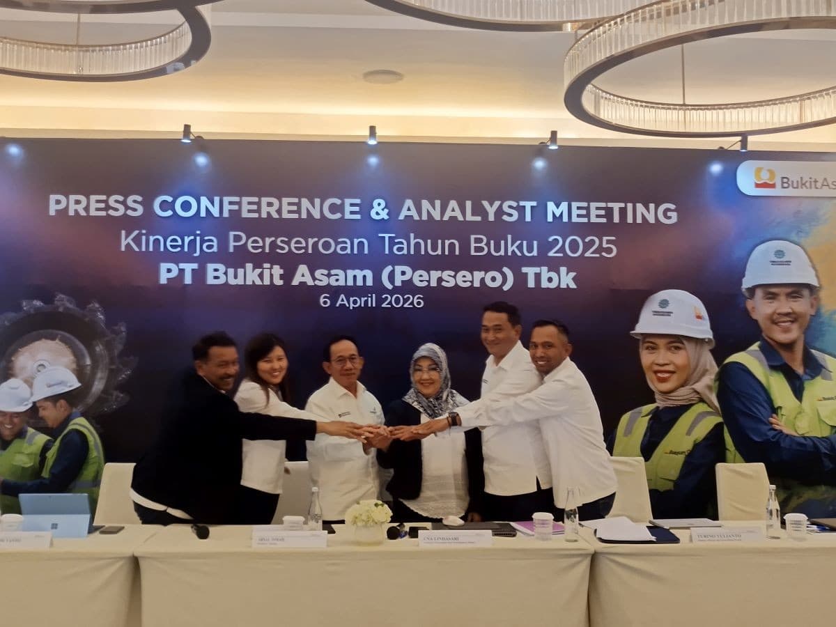 Laba PTBA Susut Jadi Rp2,93 Triliun Imbas Fluktuasi Harga Batu Bara