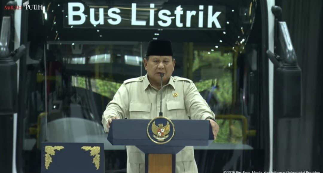 Prabowo Harap Indonesia Bakal Produksi Besar-besaran 10 Bus Listrik di 2028 Prabowo Harap Indonesia Bakal Produksi Besar-besaran 10 Bus Listrik di 2028