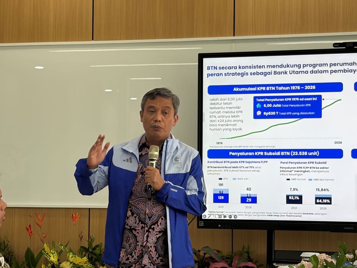 Gandeng Pos Indonesia, BTN (BBTN) Targetkan Penyaluran KPR hingga 400 Ribu Unit per Tahun