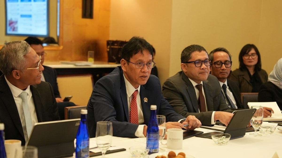 Purbaya Temui Investor di AS, Yakinkan Kondisi Ekonomi RI Baik-Baik Saja