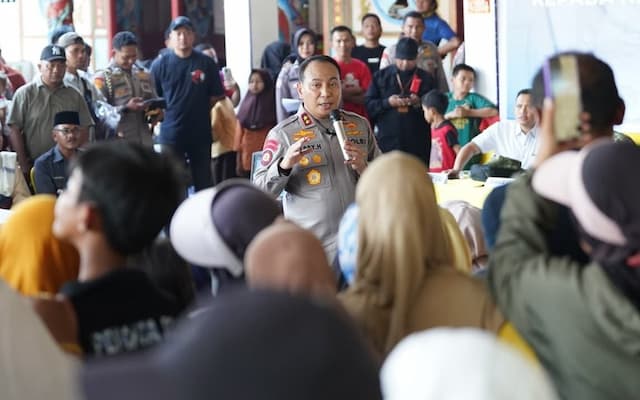 Pasca Ricuh Panipahan, Kapolda Minta Maaf ke Warga