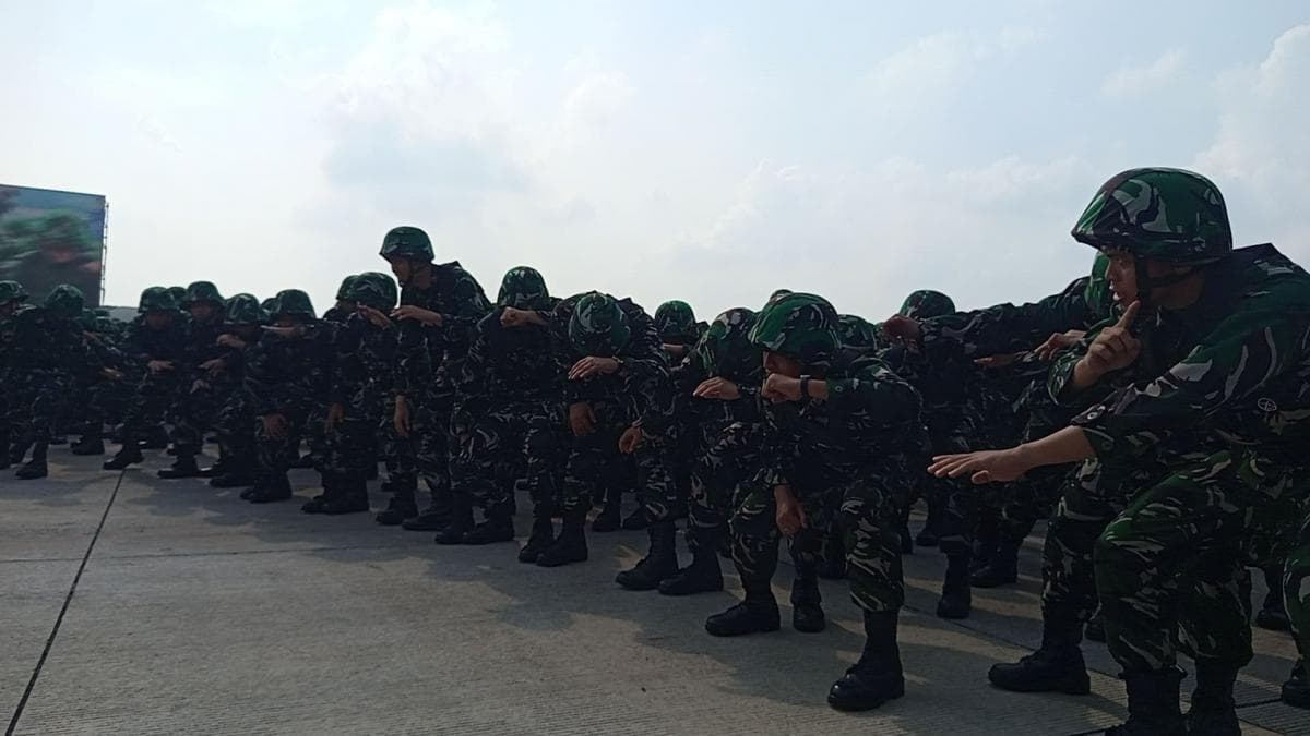 Ribuan ASN Calon Komponen Cadang dari 55 Instansi Mulai Jalani Pelatihan Dasar Militer