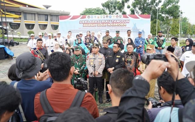 Peredaran Narkotika di Riau Libatkan Jaringan Lintas Negara, Satgas Anti Narkoba Dibentuk 