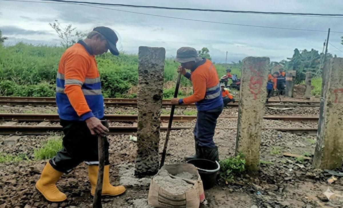 KAI Daop 1 Jakarta Tutup Sejumlah Perlintasan Sebidang Demi Cegah Kecelakaan Kereta