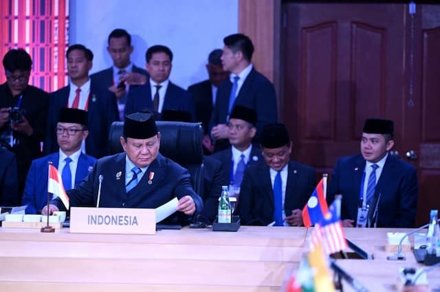Prabowo Dorong Pemimpin ASEAN Bersatu Tegakkan Hukum Internasional