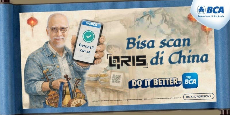 Dukung Pemakaian QRIS di China, Bank BCA (BBCA) Lakukan Ini