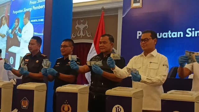 BI Musnahkan 466.535 Lembar Uang Rupiah Palsu