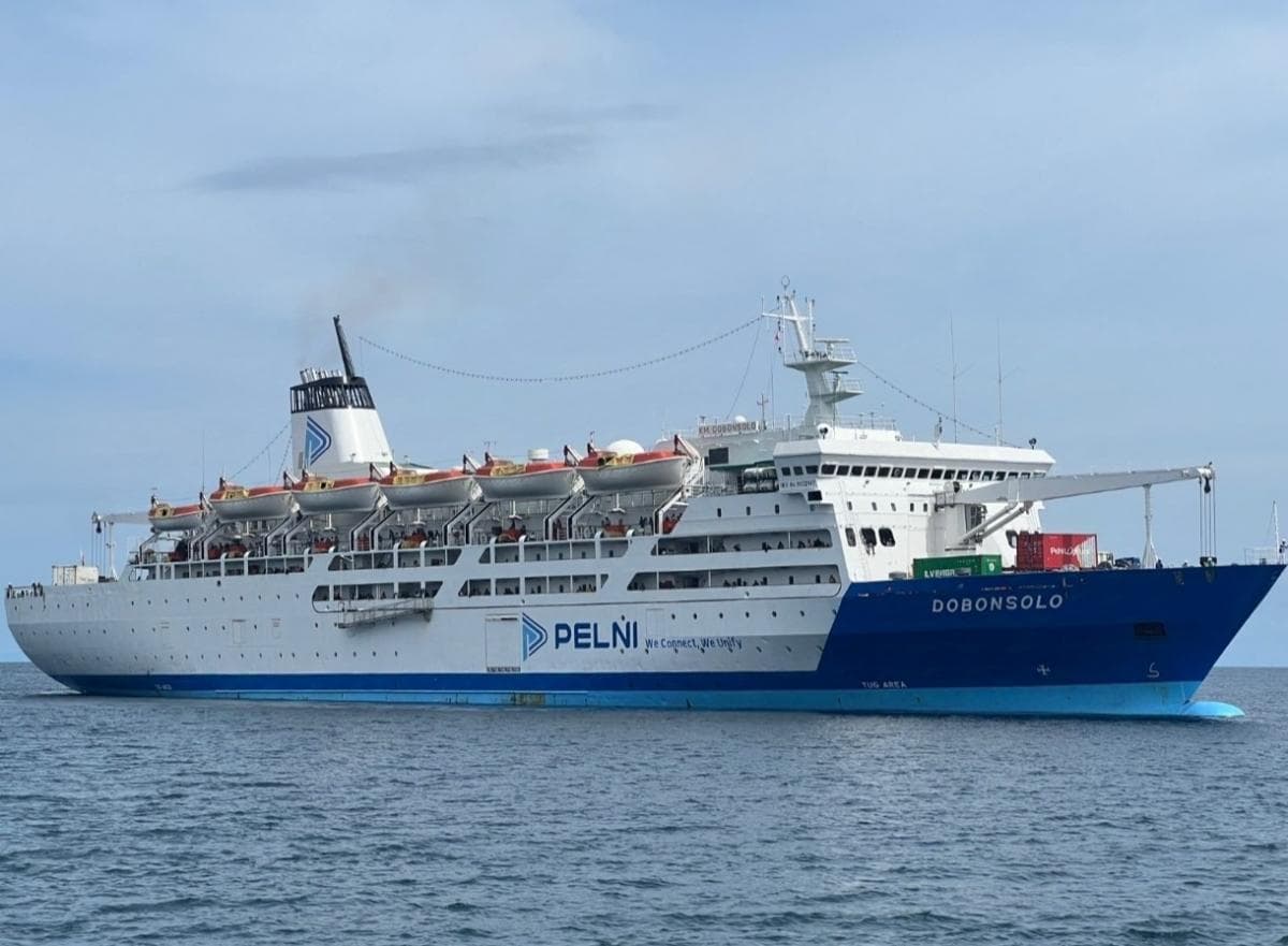 PELNI Angkut 218.918 MT Barang hingga April 2026, Melonjak 338 Persen
