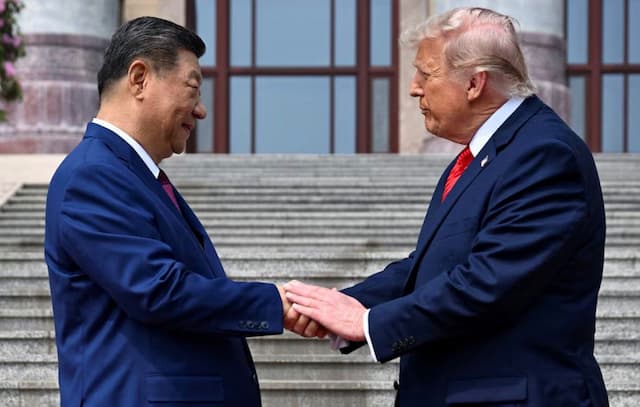 Momen Akrab Pertemuan Trump dan Xi Jinping, Sepakat Selat Hormuz Harus Tetap Terbuka
