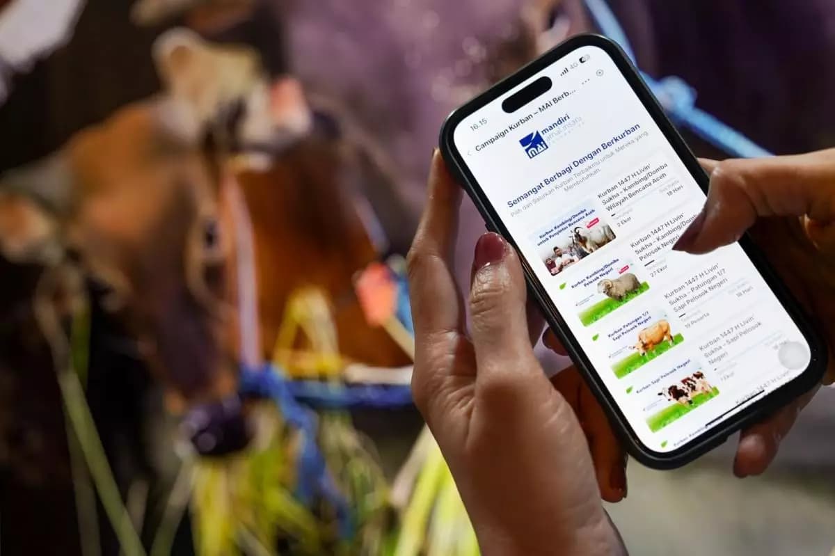 Layanan Kurban Digital Bank Mandiri Perkuat Ekosistem Finansial