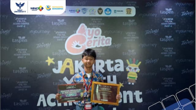 MNC University Beri Beasiswa untuk Ketua OSIS Terbaik DKI di JYAA 2026 Jakarta