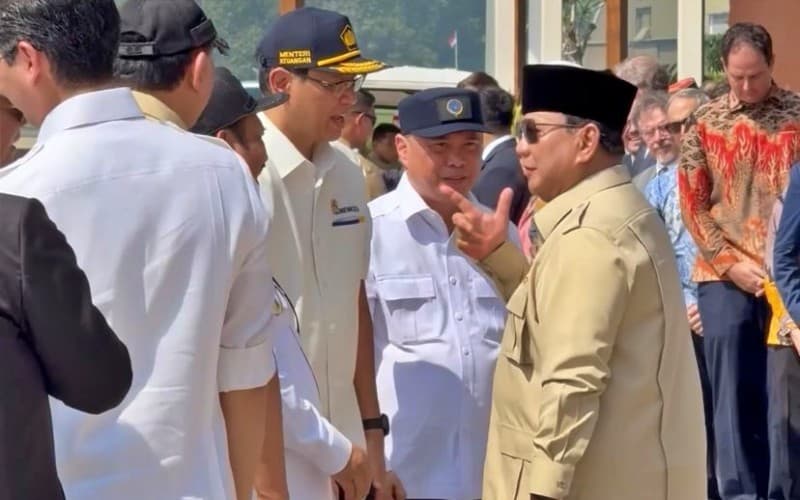 Ditanya Prabowo Soal Dolar, Purbaya: Dolar Bagian Bank Sentral, Kita Ngomong Pondasi Ekonomi Aja