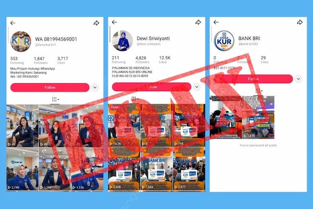 Waspada Penipuan, BRI Tegaskan Pengajuan KUR Tidak Ditawarkan Secara Online