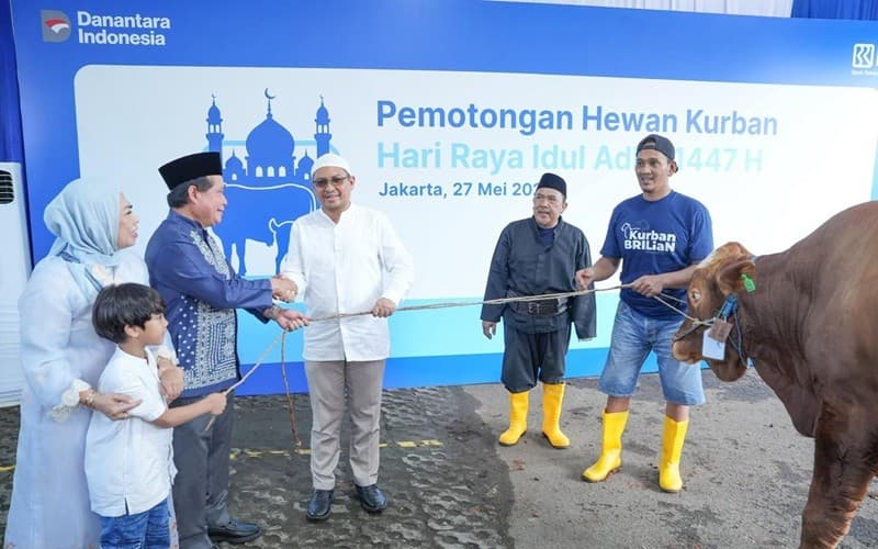 Semangat Berbagi saat Iduladha, BRI Group Salurkan 5.000 Hewan Kurban ke Berbagai Daerah