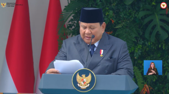 Prabowo Sebut Pembangunan Ekonomi Harus Sejalan dengan Pancasila, Ini 5 Poin Pentingnya