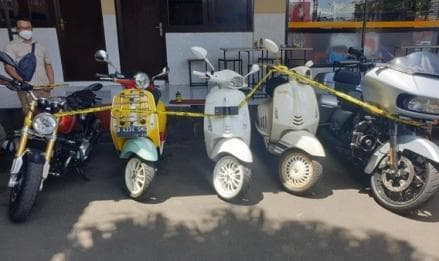 Sejumlah Motor Milik Crazy Rich Surabaya Disita, Ada Harley hingga Vespa