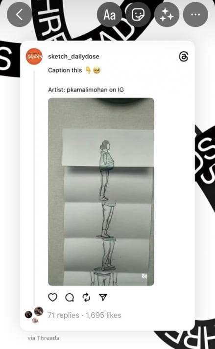 Mau Migrasi dari Twitter? Ini Cara Menambahkan Status Thread di Instagram