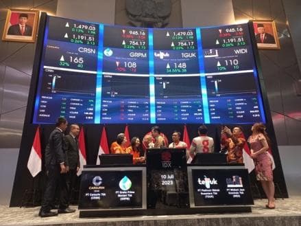 Baru Listing, TGUK Jadi Saham Paling Banyak Ditransaksikan Pekan Ini