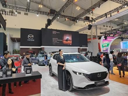 Intip Booth Mazda di GIIAS 2023, Ada Dua Mobil Baru